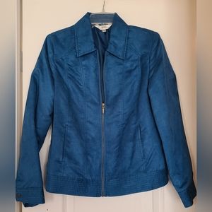 Faux sure blazer